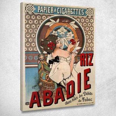Riso Abadie Alphonse Mucha amu100 quadro stampa su tela