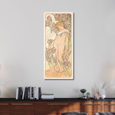 Il Loro È Alphonse Mucha amu119 quadro stampa su tela