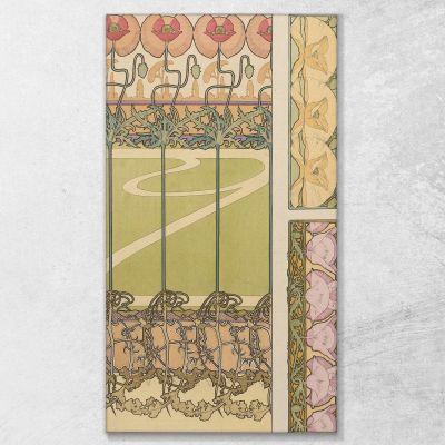 Sin Título 2 Alphonse Mucha, amu126 cuadro en lienzo