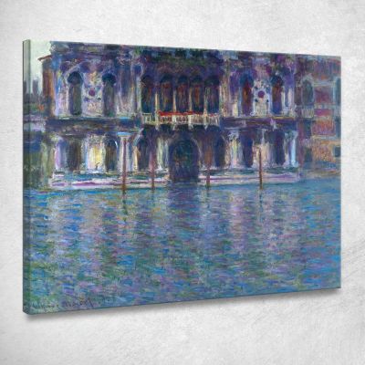 Palazzo Contarini 1908 Claude Monet mnt5 quadro stampa su tela