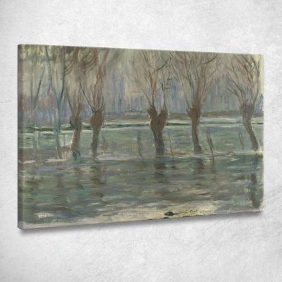 Acque Di Piena Claude Monet mnt15 quadro stampa su tela