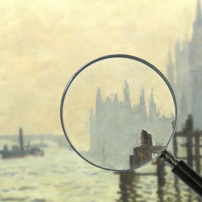 Il Tamigi Sotto Westminster Claude Monet mnt22 quadro stampa su tela