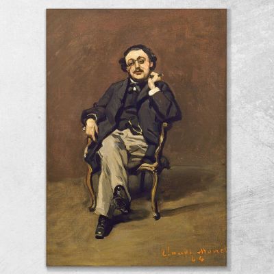 Doctor Leclenché Claude Monet, mnt23 cuadro en lienzo