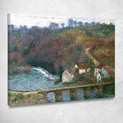 La Grande Creuse Presso Il Ponte Di Vervy 1889 Claude Monet mnt75 quadro stampa su tela