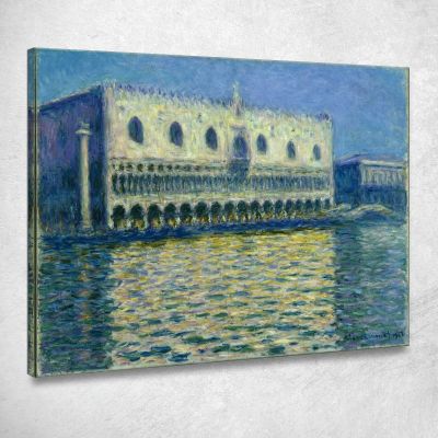 Il Palazzo Ducale 1908 Claude Monet mnt82 quadro stampa su tela