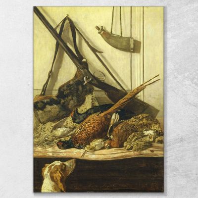 Trophées De Chasse 1862 Claude Monet, mnt104 tableau impression sur toile