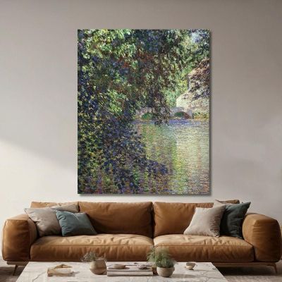 Mulino Ad Acqua A Limetz 1888 Claude Monet mnt113 quadro stampa su tela