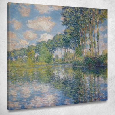 Pioppi Sull'Epte Claude Monet mnt122 quadro stampa su tela