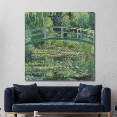 Lo Stagno Delle Ninfee Claude Monet mnt124 quadro stampa su tela