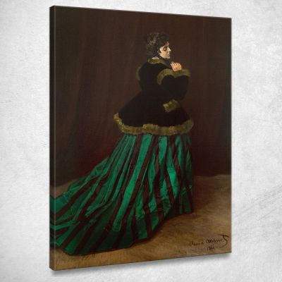 Camillo Claude Monet mnt131 quadro stampa su tela