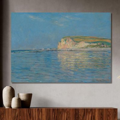 Bassa Marea A Pourville Vicino A Dieppe 1882 Claude Monet mnt136 quadro stampa su tela