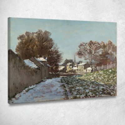 Neve Ad Argenteuil Neve Ad Argenteuil Claude Monet mnt140 quadro stampa su tela