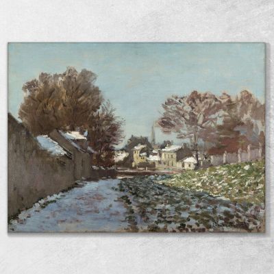 Neve Ad Argenteuil Neve Ad Argenteuil Claude Monet mnt140 quadro stampa su tela