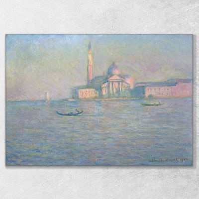 La Chiesa Di San Giorgio Maggiore Venezia Claude Monet mnt143 quadro stampa su tela