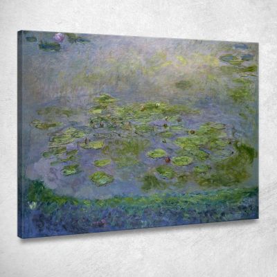 Ninfee Claude Monet mnt161 quadro stampa su tela