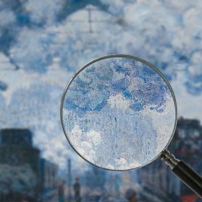 La Gare Saint-Lazare Arrivo Di Un Treno Claude Monet mnt174 quadro stampa su tela