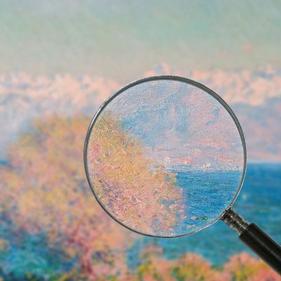 Veduta Di Cap D'Antibes Claude Monet mnt180 quadro stampa su tela