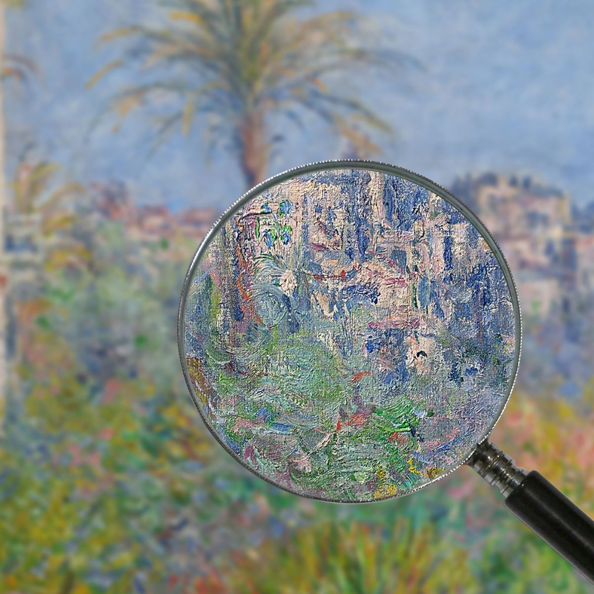 Ville A Bordighera Claude Monet mnt181 quadro stampa su tela