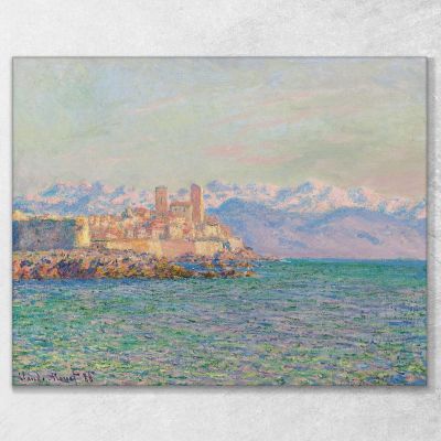 Antibes Le Fort Claude Monet mnt187 quadro stampa su tela