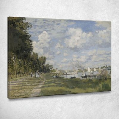 Bacino Dell'Argenteuil Claude Monet mnt193 quadro stampa su tela