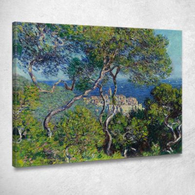 Bordighera 1884 Claude Monet mnt199 quadro stampa su tela