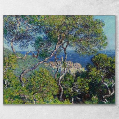 Bordighera 1884 Claude Monet mnt199 quadro stampa su tela