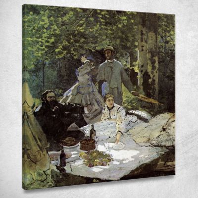 Pranzo Sull'Erba Claude Monet mnt222 quadro stampa su tela