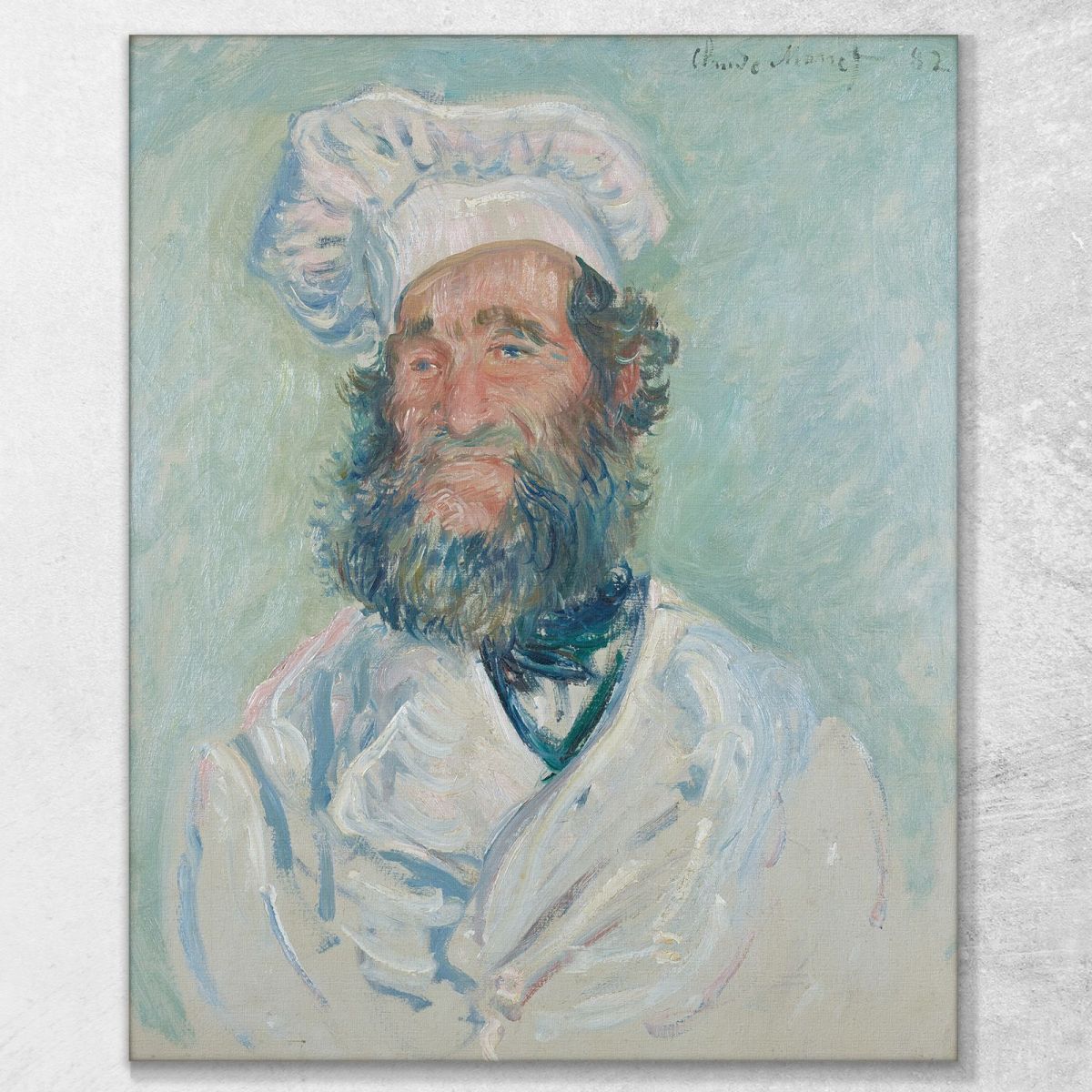 Der Koch Padre Paolo Claude Monet mnt235 quadro stampa su tela