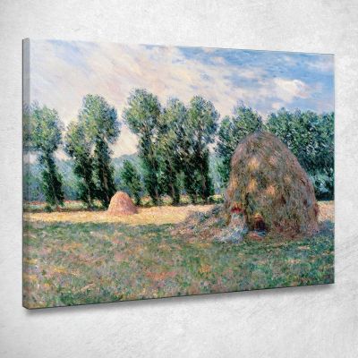 Mucchi Di Fieno Claude Monet mnt246 quadro stampa su tela