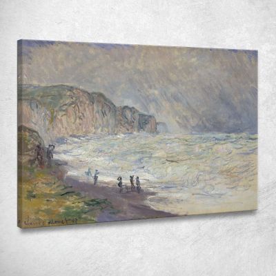 Mare Grosso A Pourville Claude Monet mnt247 quadro stampa su tela