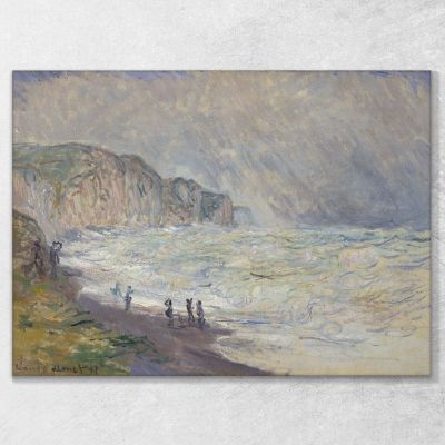 Mare Grosso A Pourville Claude Monet mnt247 quadro stampa su tela