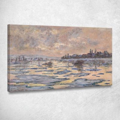 La Debacle Della Senna A Lavacourt Claude Monet mnt263 quadro stampa su tela