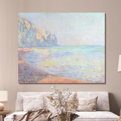 Mattina Nebbiosa A Pourville Claude Monet mnt270 quadro stampa su tela