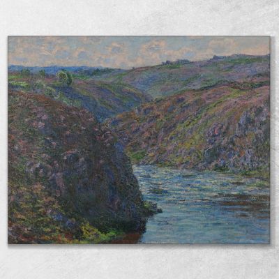 Die Creuse-Schluchten Claude Monet, mnt273 drucken auf leinwand