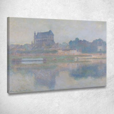 La Chiesa Di Vernon Grey Times Claude Monet mnt277 quadro stampa su tela