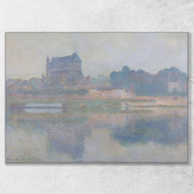 La Chiesa Di Vernon Grey Times Claude Monet mnt277 quadro stampa su tela