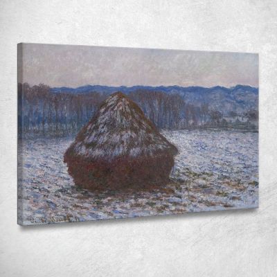 Pila Di Grano Claude Monet mnt311 quadro stampa su tela