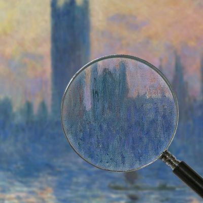 Il Tramonto Delle Houses Of Parliament Claude Monet mnt324 quadro stampa su tela