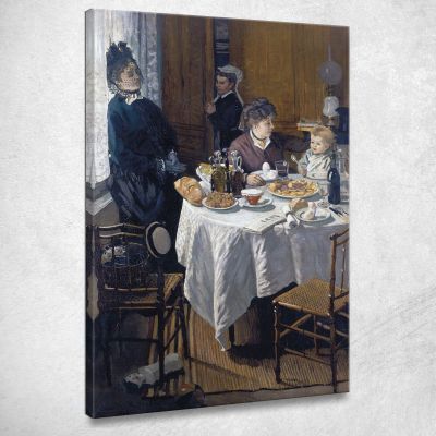 Il Pranzo Claude Monet mnt327 quadro stampa su tela