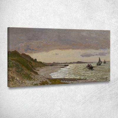 La Riva Del Mare A Sainte-Adresse Claude Monet mnt336 quadro stampa su tela