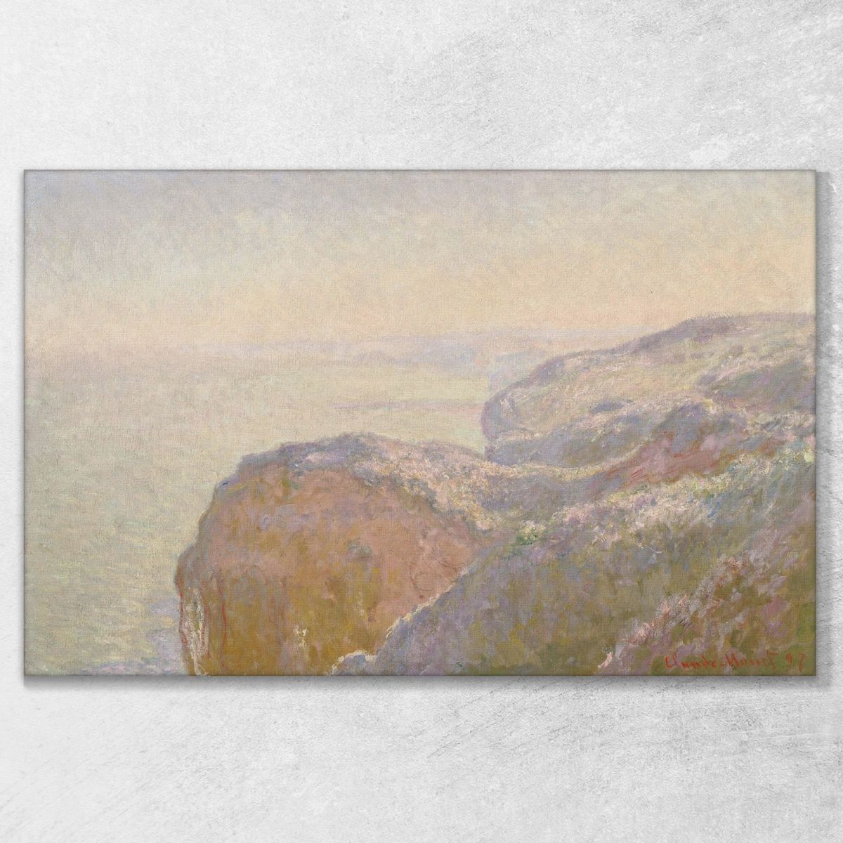 Val-Saint-Nicolas Presso Dieppe Mattino Claude Monet mnt346 quadro stampa su tela