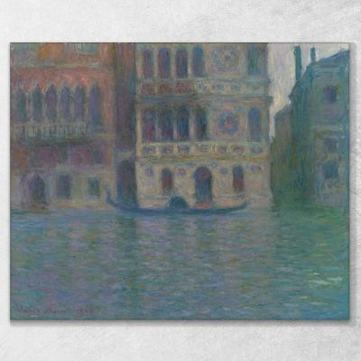 Venice Palazzo Dario Claude Monet mnt349 quadro stampa su tela