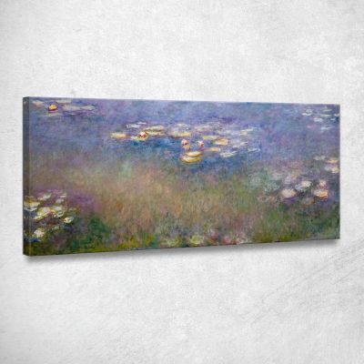 Ninfee 2 Claude Monet mnt359 quadro stampa su tela