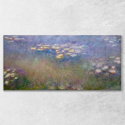 Ninfee 2 Claude Monet mnt359 quadro stampa su tela