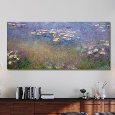 Ninfee 2 Claude Monet mnt359 quadro stampa su tela