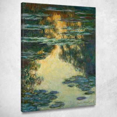 Ninfee 3 Claude Monet mnt360 quadro stampa su tela