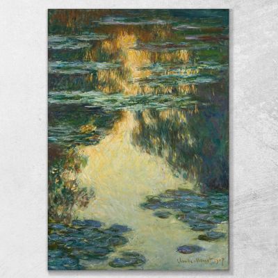 Ninfee 3 Claude Monet mnt360 quadro stampa su tela