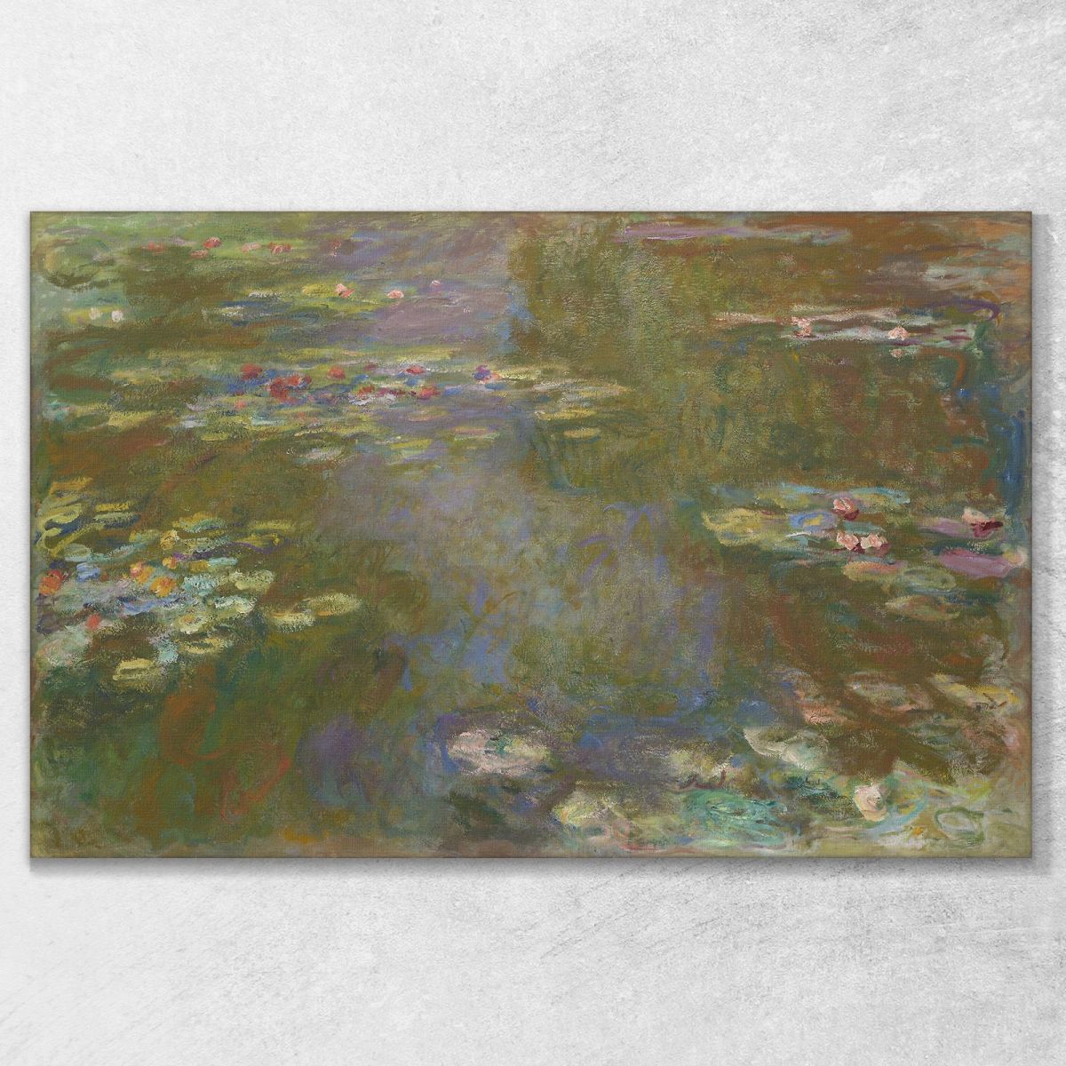 Stagno Delle Ninfee 2 Claude Monet mnt362 quadro stampa su tela