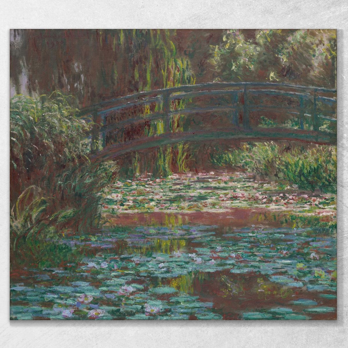 Stagno Delle Ninfee Claude Monet mnt363 quadro stampa su tela