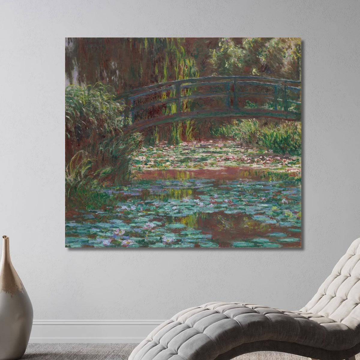 Stagno Delle Ninfee Claude Monet mnt363 quadro stampa su tela